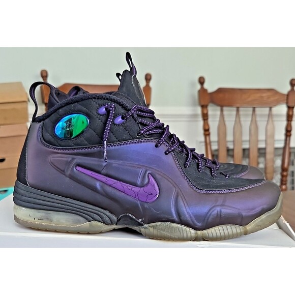 Nike Air Foamposite One Little Penny Black/Purple Men\'s Basketball Shoes